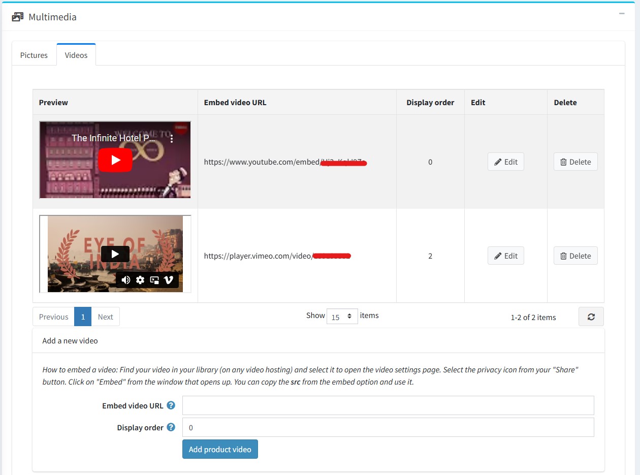 ویدیوهای چندرسانه‌ای