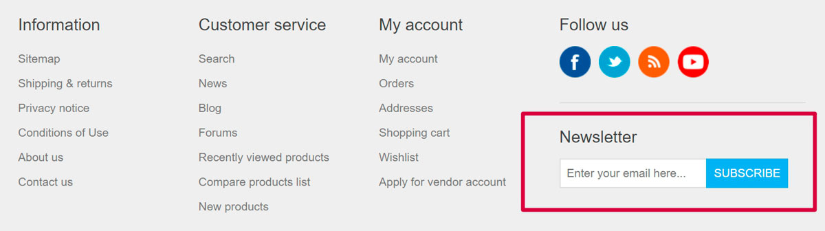 جعبه خبرنامه