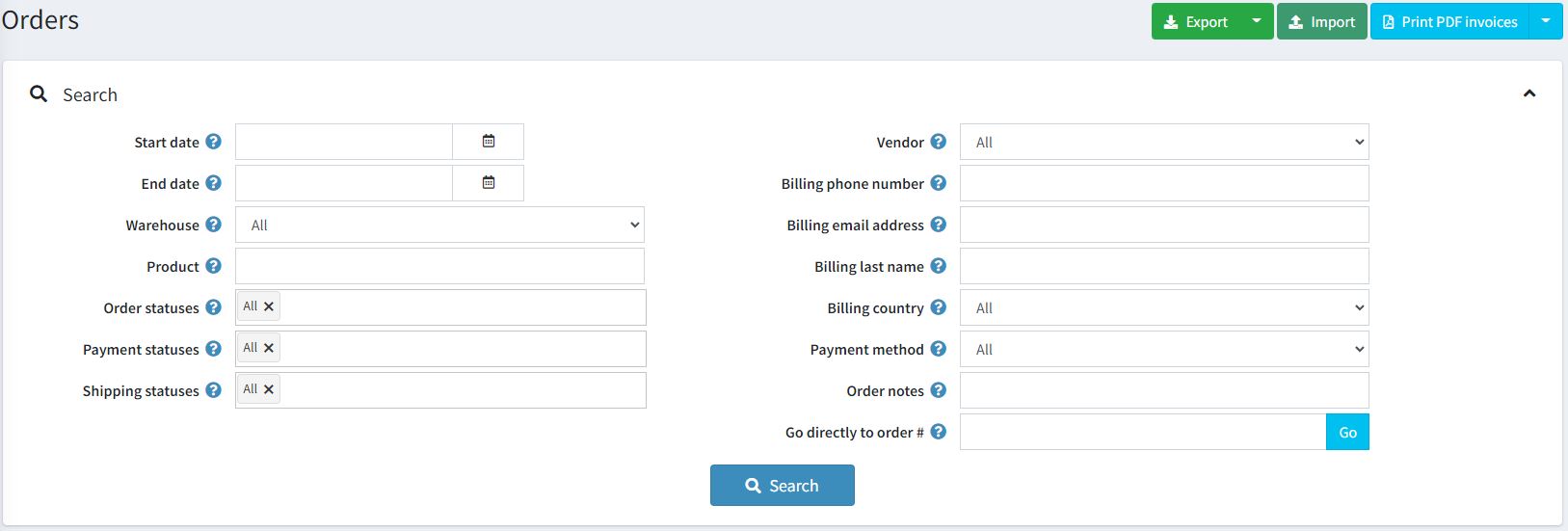 لیست سفارشات