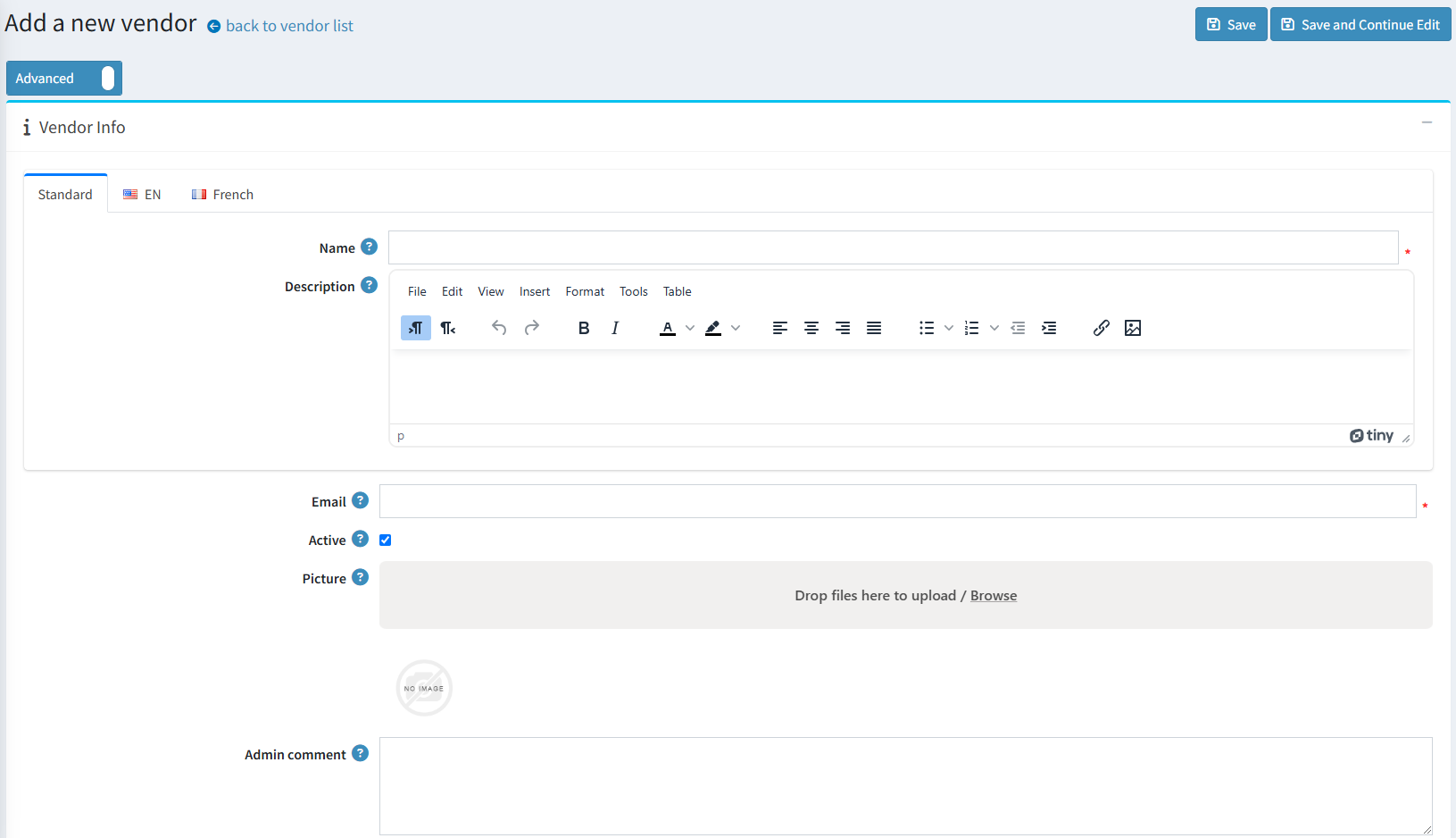 افزودن فروشنده